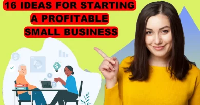 IDEAS FOR STARTING A PROFITABLE SMALL BUSINESS